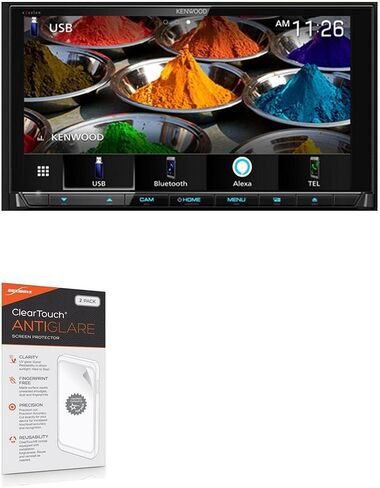 BoxWave Screen Protector Compatible with Kenwood Excelon DDX9906XR - ClearTouch Anti-Glare (2-Pack), Anti-Fingerprint Matte Film Skin for Kenwood Excelon DDX9906XR in Kuwait