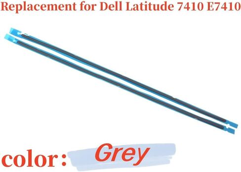 Laptop Bottom Cover Rubber Feet Strips Replacement for DELL Latitude 7410 E7410 Shell Bottom Cover Rubber Slip Bumper Foot Pad Strips (Grey) in Saudi Arabia