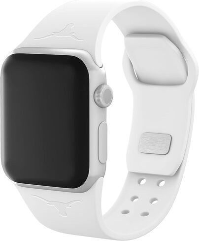 Affinity Bands Texas Longhorns Engraved Silicone Sport Band Compatible with Apple Watch in Saudi Arabia