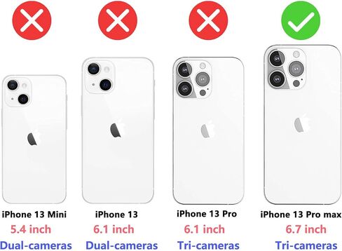 حافظة محفظة Tekcoo لهاتف iPhone 13 Pro Max (6.7 بوصة) 2021 فاخرة مع فتحات لبطاقة الائتمان وحامل للحمل وغطاء من جلد البولي يوريثان [حافظة صلبة مغناطيسية قابلة للفصل] حبل - أسود in Saudi Arabia