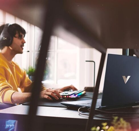 HP - Victus 15.6 بوصة Full HD 144 هرتز كمبيوتر محمول للألعاب - Intel Core i5-12450H - NVIDIA GeForce RTX 3050 - كاميرا ويب بإضاءة خلفية، Wi-Fi 6، Win11 Home، W/Cloth (ذاكرة الوصول العشوائي 32 جيجابايت | 1 تيرابايت PCIe SSD + قطعة قماش) in Saudi Arabia
