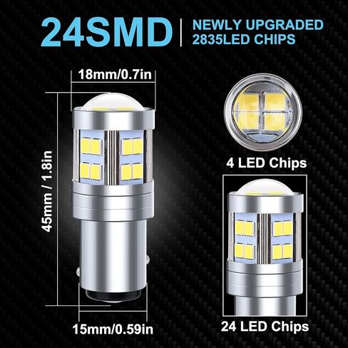1156 1156a Ba15s LED لمبة صفراء كهرمانية، P21w 7506 1141 لمبة LED كهرمانية، تيار متردد/تيار مستمر 10-30 فولت 7.2 وات، مع جهاز عرض، 1000 لومن، للسيارة والدراجات النارية. (حزمة من 2) in Saudi Arabia