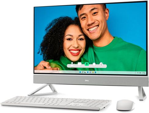 Dell Inspiron 7720 AIO (2023) | 27" 1920x1080 FHD | Core i7-1355U - 4TB SSD + 2TB HDD Hard Drive - 64GB RAM - Nvidia GeForce MX550 | 10 cores @ 5 GHz - 2GB GDDR6 Win 11 Home White in Saudi Arabia
