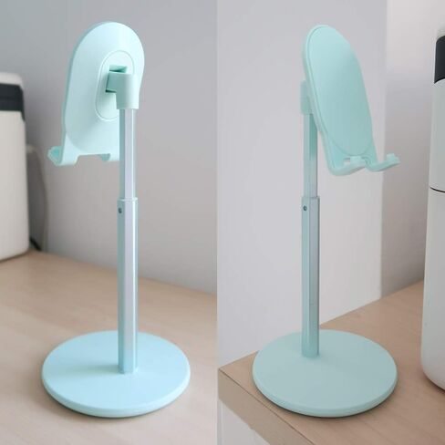 Bright Stone Cell Phone Stand, Angle Height Adjustable Tablet Stand Phone Holder for Desk (4"-10") Pink in Saudi Arabia