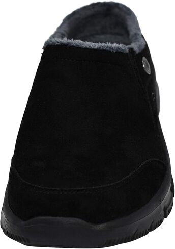 Skechers Women's Easy Going-Latte-Twin Gore Slip-on Mule, Charcoal, 8 M US in Saudi Arabia