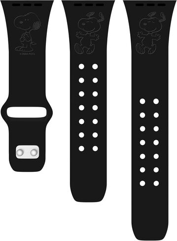 Affinity Bands Peanuts Classic Engraved Silicone Watch Band Compatible with Apple Watch in Saudi Arabia