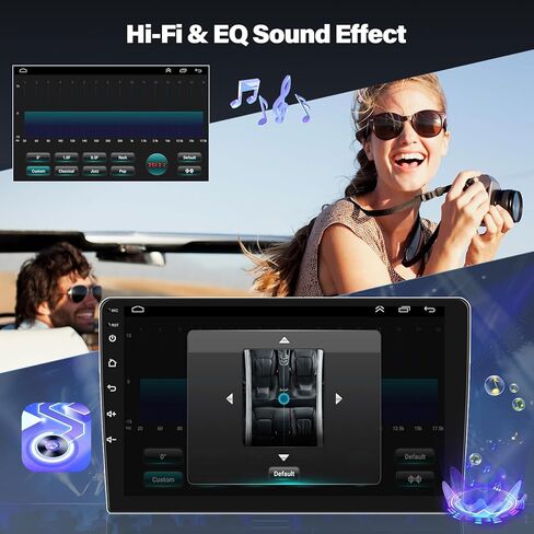 CAMECHO 2+64G Android 13 Car Stereo for Mitsubishi Outlander 2018-2021, Wireless CarPlay Android Auto 10.1" Touch Screen Bluetooth Car Radio with GPS Navigation WiFi EQ/HiFi + AHD Backup Camera + Mic in Saudi Arabia