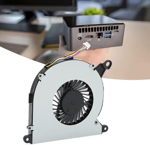VBESTLIFE Replacement CPU Cooling Fan for Intel NUC8i7BEH NUC8i3BEH NUC8i5BEH NUC8i5BEK, 4 Pin Power Connection, DC 5V 0.6A in Saudi Arabia