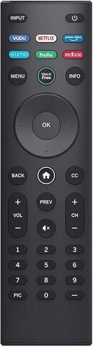 XRT140 OEM Universal Remote Control for All VIZIO LED LCD HD 4K UHD HDR Smart TVs Compatible w/All VIZIO V/M/D/P/PX/E/OLED Series (XRT140 Xumo/Hulu/Redbox) in Kuwait
