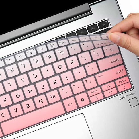Keyboard Cover for HP ProBook 440 G11 14 inch Laptop & HP ProBook 445 G11 14-inch Laptop Accessories Keyboard Protective Cover Skin (NOT Fit HP ProBook 440 445 G10/G9/G8/G7/G6/G5)-BK in Saudi Arabia