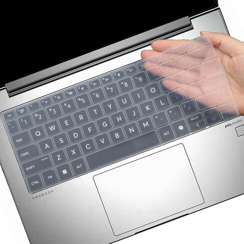 Keyboard Cover for HP ProBook 440 G11 14 inch Laptop & HP ProBook 445 G11 14-inch Laptop Accessories Keyboard Protective Cover Skin (NOT Fit HP ProBook 440 445 G10/G9/G8/G7/G6/G5)-BK in Saudi Arabia