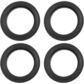 X AUTOHAUX Car Hub Centric Rings Wheel Bore Center 73.1 to 56.6mm - 4pcs Black Plastic