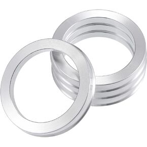 X AUTOHAUX 4pcs OD 78.1mm to ID 51.1mm Aluminum Alloy Car Auto Hub Centric Rings Wheel Bore Center Spacer Replacement