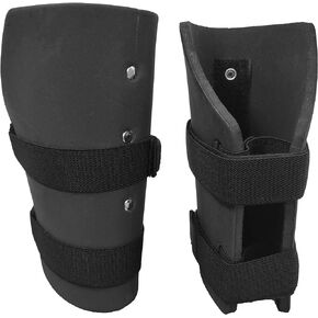 Black Armoury Hema Fencing EVA Forearm Overlays Light Adjustable Unisex Armor Arm Guard Protectors