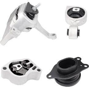 Engine Motor Mount Compatible with 2007-2017 Altima 2.5L Auto Transmission , Replace OE A4339 A4340 A4350 A4353 4 -Piece Set