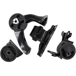 MOTOKU Pack of 4 Engine Motor Transmission Mount Front Rear Kit for Dodge Caliber & Jeep Compass Patriot 2007-2016