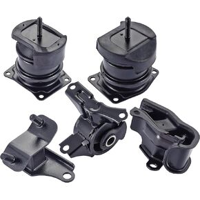 ENA Engine Motor Trans Mount Set of 5 Compatible with Honda Acura 1998 1999 2000 2001 2002 Accord 3.0L 1999 2000 2001 2002 2003 TL 3.2L Replacement for A6592 A6552 A4507 A6582 A6579