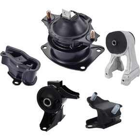 ENA Front Rear Engine and Trans Mount Set of 5 Compatible with Honda 2005 2006 Odyssey 3.5L LX EX VTEC Replacement for A4526HY A4553 A4555 A4559 A6582