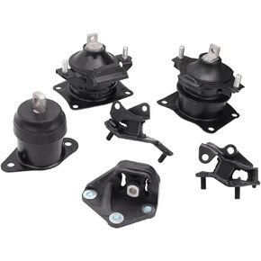 Engine Motor and Transmission Mount Compatible with 2003-2007 Accord 2.4L Automatic - Replaces A4526HY, A4517, A4509, A4542, A4516, A4510