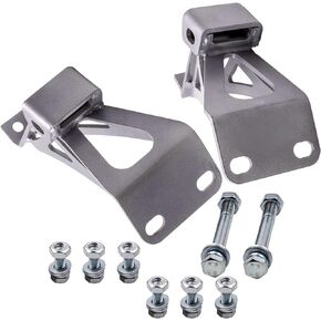 maXpeedingrods Sheet Metal Mounts Brackets for Chevy C10 for GMC Truck Small Block V8 1963-1972