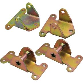 Solid Motor Engine Mount Combo SBC BBC for Chevy Frame MountRat Rod Hot Street Engine Bracket Kit ‎3990914 3960768 6258154 - Motor Mounts Engine zinc Plated Steel