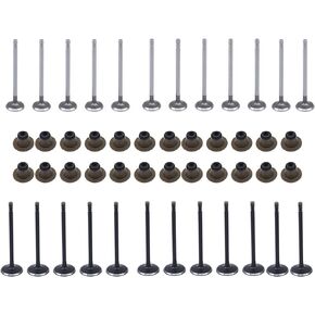 Intake & Air-out Engine Valves Kit Replacement for 2001-2010 Concorde Sebring Avenger Stratus 2.7L