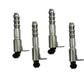 Engine Variable Valve Timing (VVT) Solenoid Replacemtnt For 04-16 Enclave LaCrosse ATS CTS SRX STS XTS Camaro Equinox Impala Limited Malibu Traverse Acadia Terrain G6 G8 Intake Exhaust Pack of 4