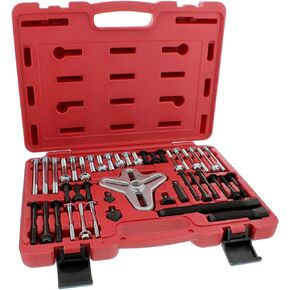 ABN Bolt Grip Set – Gear Puller, Steering Wheel Puller, Pulley Puller, Harmonic Balancer Puller, Crank Puller 43pc