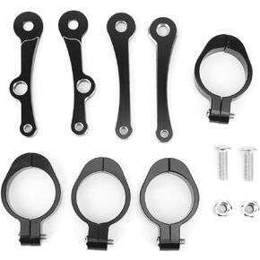 Motorcycle Headlight Bracket, Fydun 39-41mm/1.5-1.6in Turn Signal Light Fork Tube Mount Clamp Motorcycle Accessory