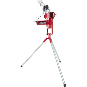 Heater Sports Pro Fastball, Curveball, and Slider Real Baseball Pitching Machine | Pitches Up to 55 MPH | Great Pitching Machine for All Ages and Skill Levels | Includes Auto Ball Feeder