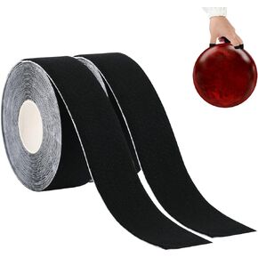 Cosmos Set of 2 Rolls Bowling Finger Tape Thumb Tape Elastic Bowling Ball Thumb Tape Protective Bowling Accessories for Bowler Sport Exercise Workout, Each Roll 2.5 cm x 5m