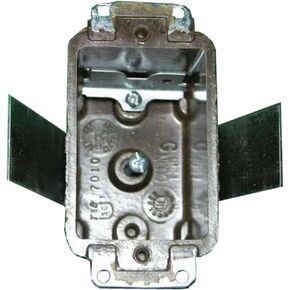 Marinco 6079 Marine Plastic Switch or Outlet Box for TV or Phone Outlets (PJ2121 or PJ2161)
