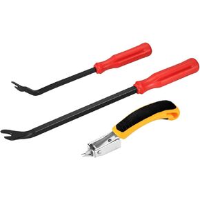 أداة سحب تنجيد 3 باك، إزالة الدبابيس لإطار صور أرضية الأثاث، تنجيد مزيل سحب التيلة، أداة سحب الأظافر لإزالة جميع أنواع الدبابيس للأثاث، الأرضية، العلبة الخشبية، الكرتون in Kuwait