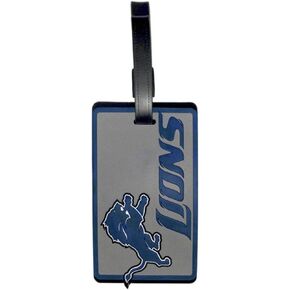 Aminco NFL Detroit Lions Soft Bag Tag, Blue, 7.5 in Kuwait