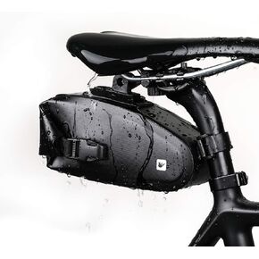 Rhinowalk Bike Saddle Bag Waterproof Bicycle Under Seat Bag Quick Disassembly Rainproof Mountain Road Bike Seat Bag Bicycle Professional Cycling Accessories