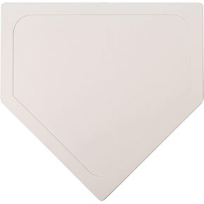 Crown Sporting Goods - Throw Down Baseball Bases, Home Plate, & Pitcher's Mound - Thin Rubber Great for Baseball, Softball, Kickball Games & Practice