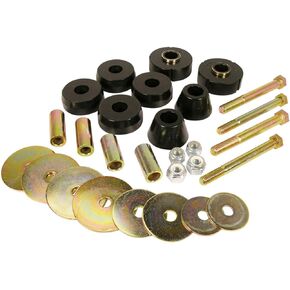 Prothane (7-118-BL) 63-66 Chevy C10 1/2Ton 2wd PU Body Mount - Black
