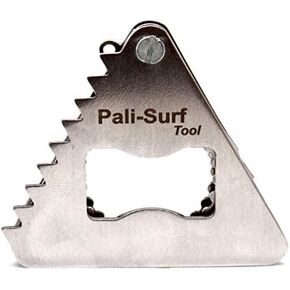 | Ultimate SURF Gift | Keychain - Multi Tool | Fin Key | Wax Comb | Wax Scraper | Bottle Opener | Screwdrivers| + 6 FCS GRUB Screwss