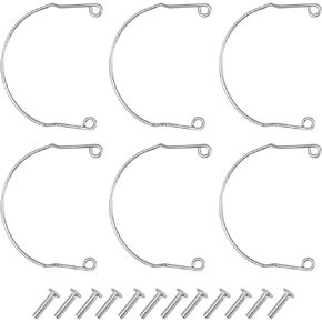 دعامة تثبيت شبكية للجيب من الفولاذ المقاوم للصدأ، حامل جيب شبكي قوي ومستقر لطاولة البلياردو الكبيرة، طاولة البلياردو العلوية (6 قطع) in Kuwait