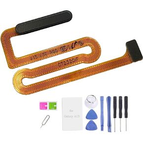 Galaxy A13 5G Replacement Power Button,A136u Fingerprint Sensor Home Button Flex Cable Replacement Parts for Samsung Galaxy a13 (5G) A136u 6.5 Inches (Black)