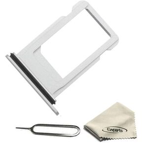 Ewparts Replacement Part for Iphone X Sim Card Tray Black Sim Card Trat Slot for iphone X SIM Tray Black with Opening Tools