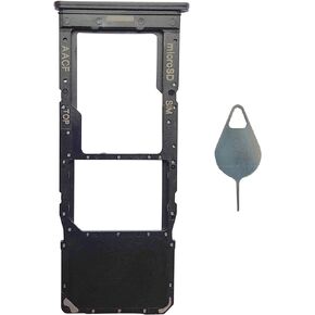 Ubrokeifixit Galaxy A13 5G A136 Single Sim Card Tray Slot Holder Replacement for Samsung Galaxy A13 5G SM-A136U A136U1 A136W 2021 6.5",with Eject Pin (A13 5G A136-Black)
