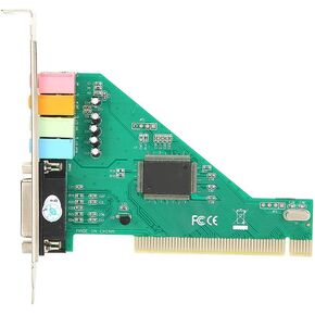 PCI Sound Card 4.1 Channel Computer Desktop Built in Sound Card Internal Audio Karte Stereo Surround CMI8738 Support Duplex Playback and Recording