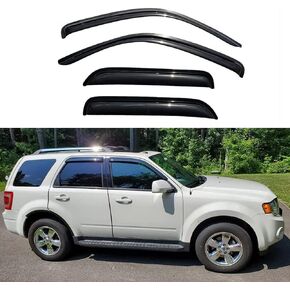 94711 Side Window Wind Deflector,4pcs Outside Mount Style Tape-On Shade Sun Rain Guards Set,Nice Window Visor fit for 2020-2023 Kia Telluride