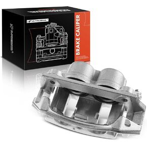 A-Premium Disc Brake Caliper Assembly with Bracket Compatible with Ford & Lincoln Models - F-150 1999-2003, F150 Heritage 2004, Blackwood 2002 - Front Left Driver Side