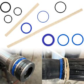 yourour Rotary Lift Kit Hydraulic Cylinder Seal Kit Fits for SPO9 SP0A9 SPO7 SPOA7 SPO88 FJ783 FJ7664 Texas HYD, BH-7511-11，FJ783-12TH,7000lb - 9000lb Lifts
