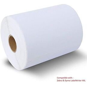 enKo Compatible for Dymo 30336 Labels (1" x 2-1/8") - 24 Rolls | 12,000 Labels for Dymo LabelWriter 450 Turbo Printer and 4XL - Blank White Direct Thermal Address, Shipping and Barcode Labels