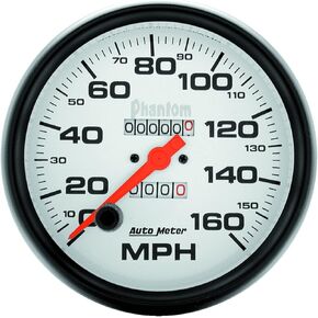 Auto Meter 5895 Phantom In-Dash Mechanical Speedometer 5.000 in.