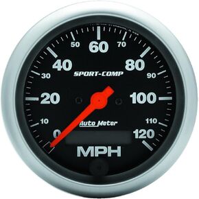 Auto Meter 3987 Sport-Comp Electric Programmable Speedometer