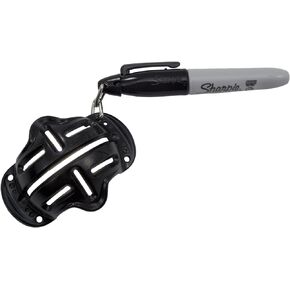 Line M Up Pro Precision Golf Ball Alignment and Identification Tool with Sharpie Mini